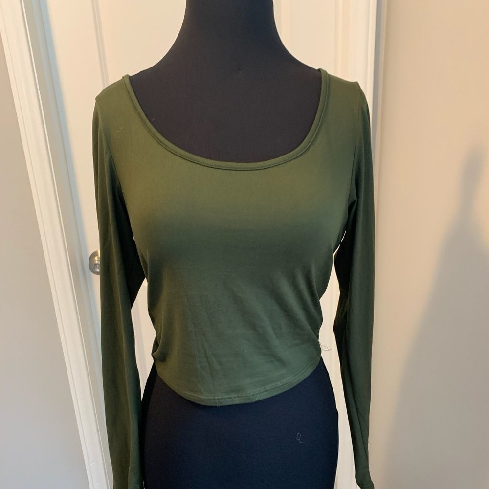 Long Sleeve Crop Top
